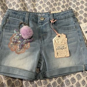 Dear Juniper Girl’s Stretch denim short. NWT